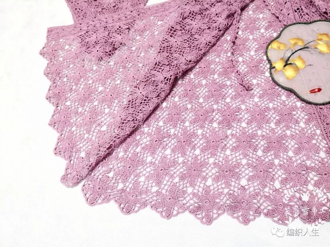 钩针开衫小课堂工作室,钩针梅花一线连长袖开衫