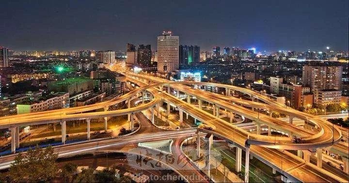 成都美图夜景,高清成都美景的图片