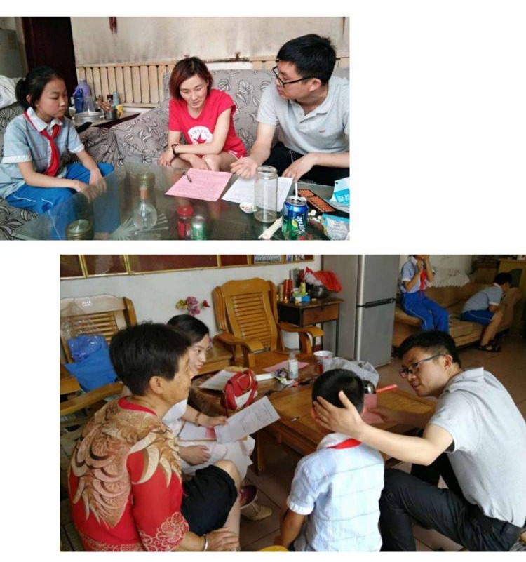 落实教育责任催开校园蓓蕾石桥镇第一小学开展“千师访万家”活动