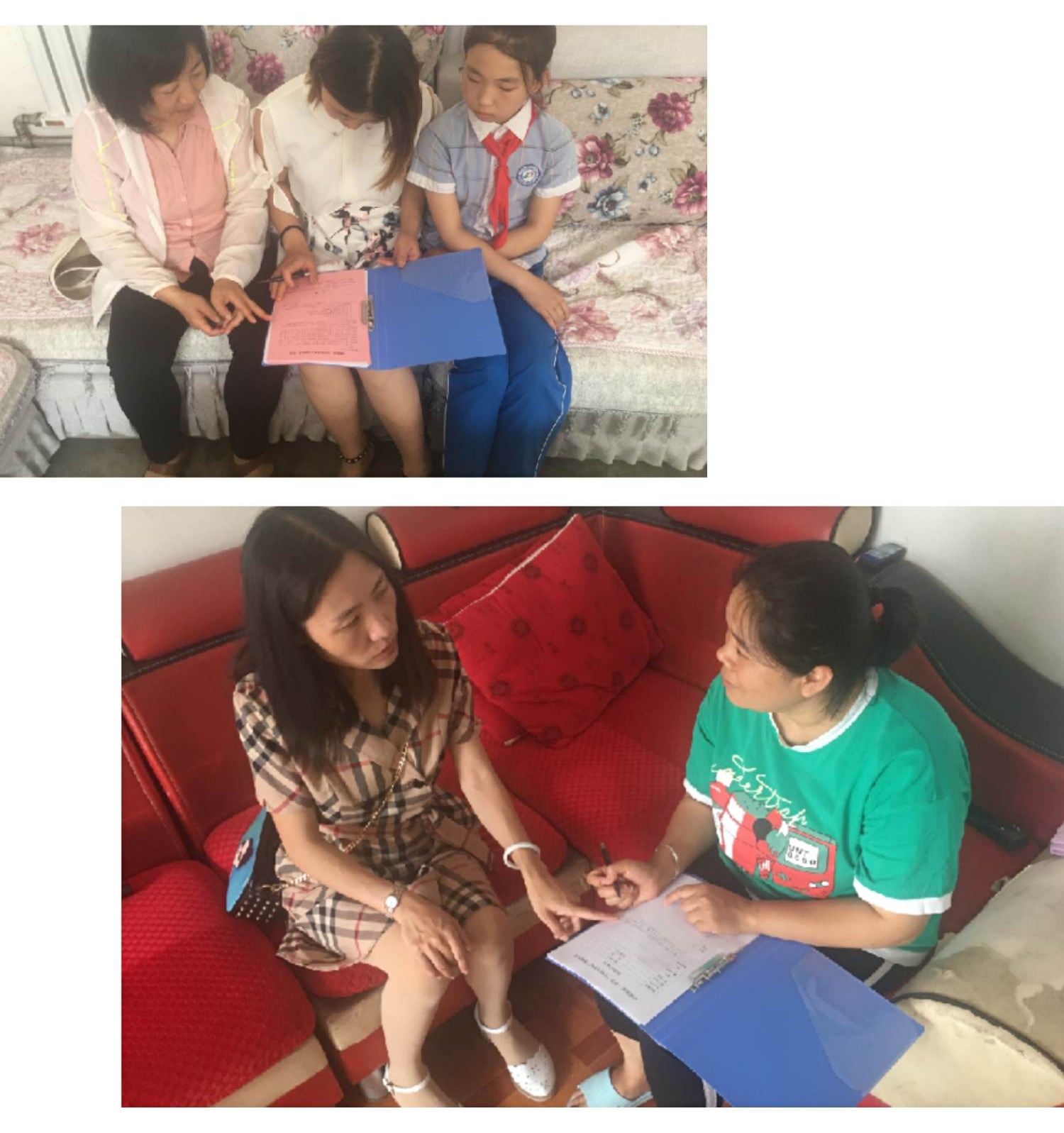 落实教育责任催开校园蓓蕾石桥镇第一小学开展“千师访万家”活动