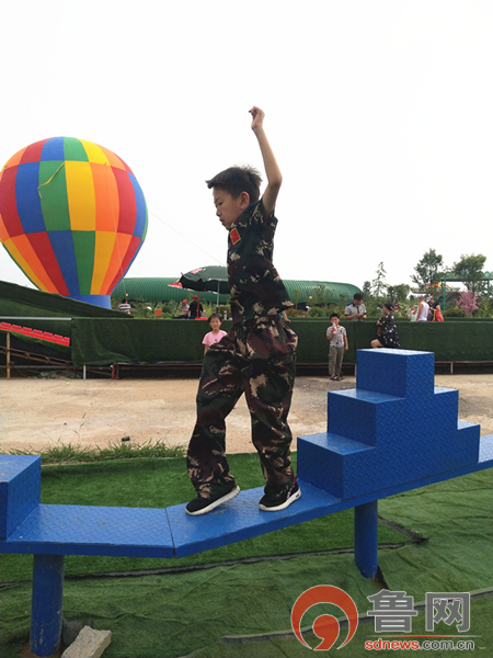 齐鲁少年军校军事夏令营,鲁网德州小记者