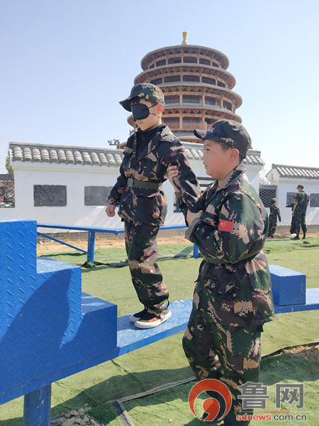 齐鲁少年军校军事夏令营,鲁网德州小记者