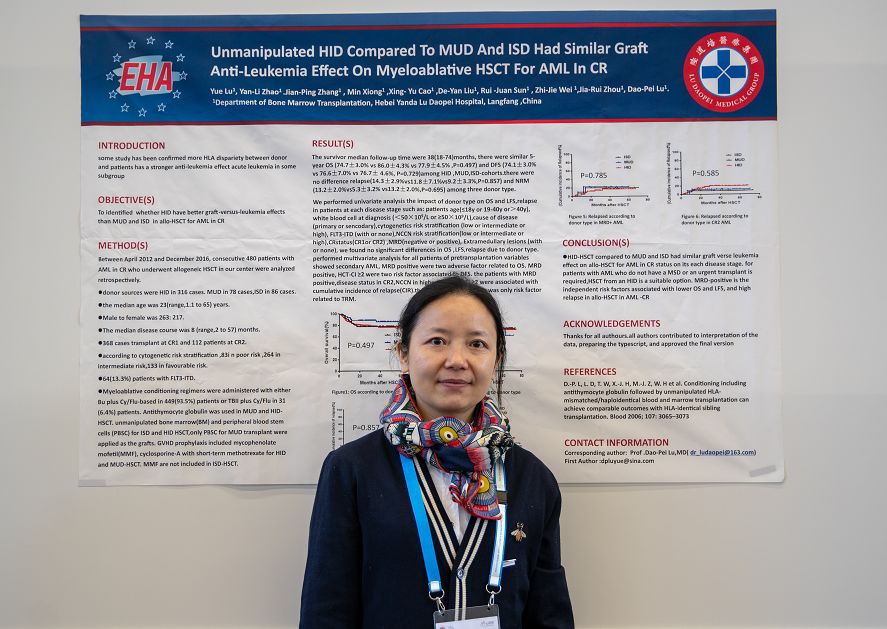 2019EHA速递|陆道培医院卢岳主任专访：半相合移植为CR状态的AML患者提供更多选择
