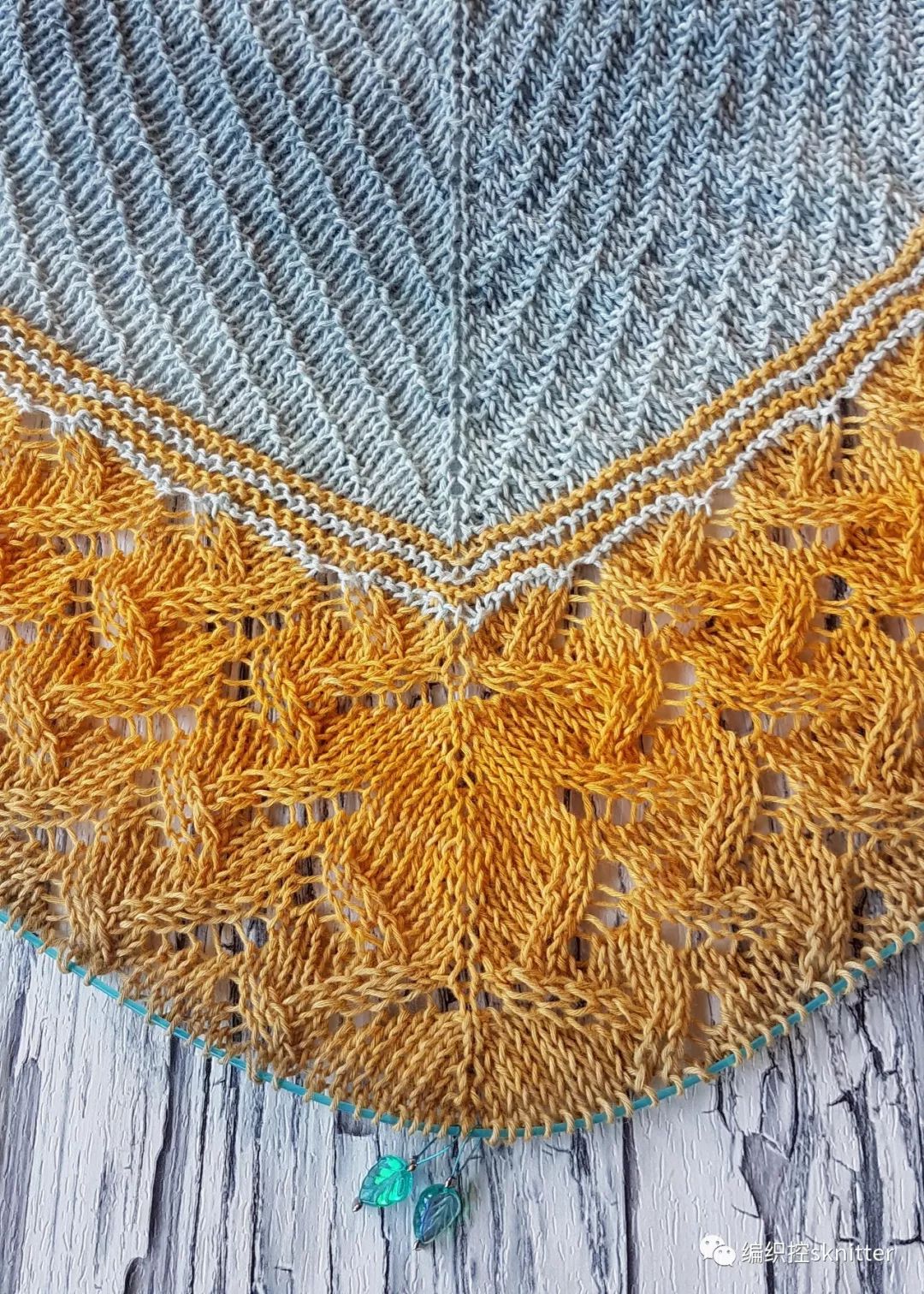 神秘团织第1期|“你好”三角蕾丝披肩（教程公开）