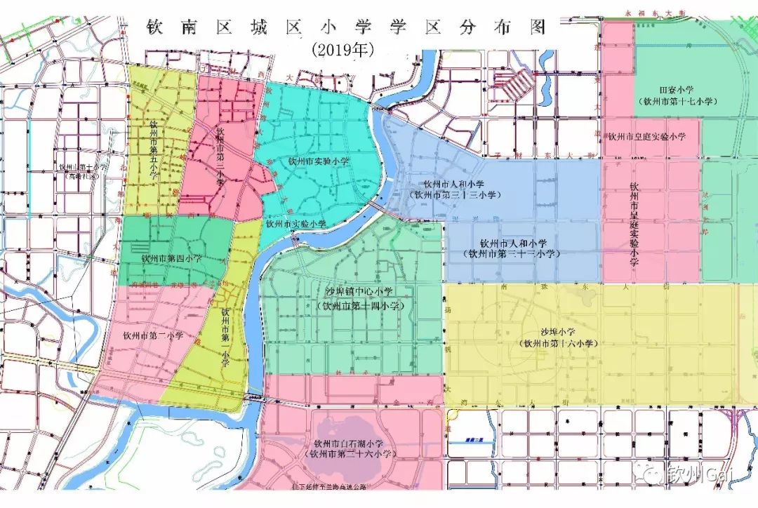 钦州市小学学区划分,钦州各个小学学区划分