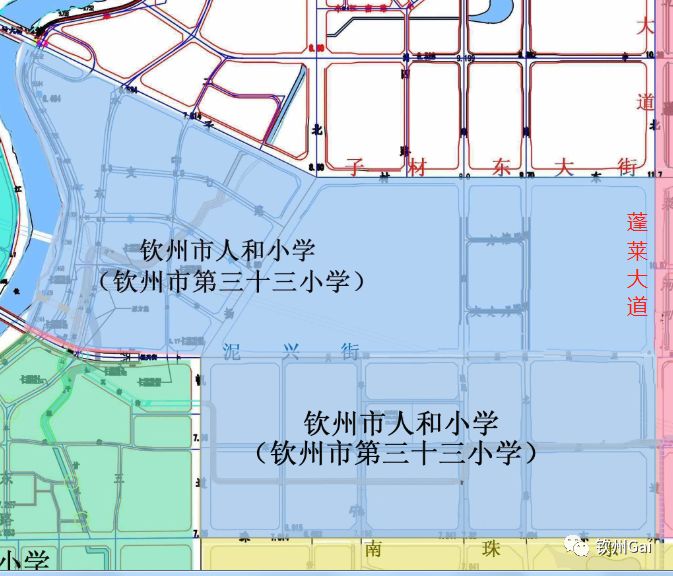 钦州市小学学区划分,钦州各个小学学区划分