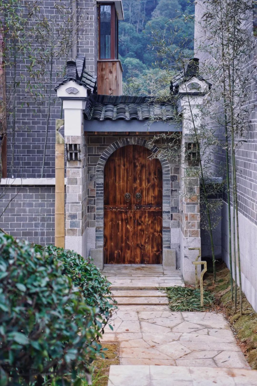 九华山德懋堂度假村,德懋堂度假村风景