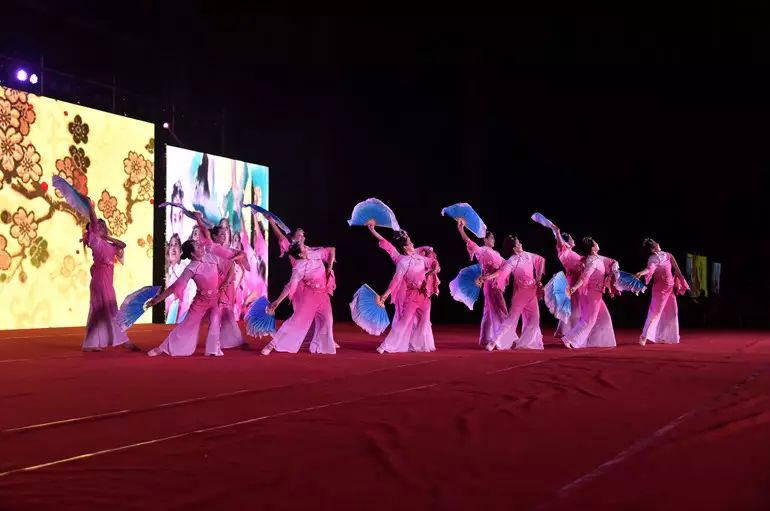 湖北潜江杨市广场舞,2019中国广场舞大赛荆州站