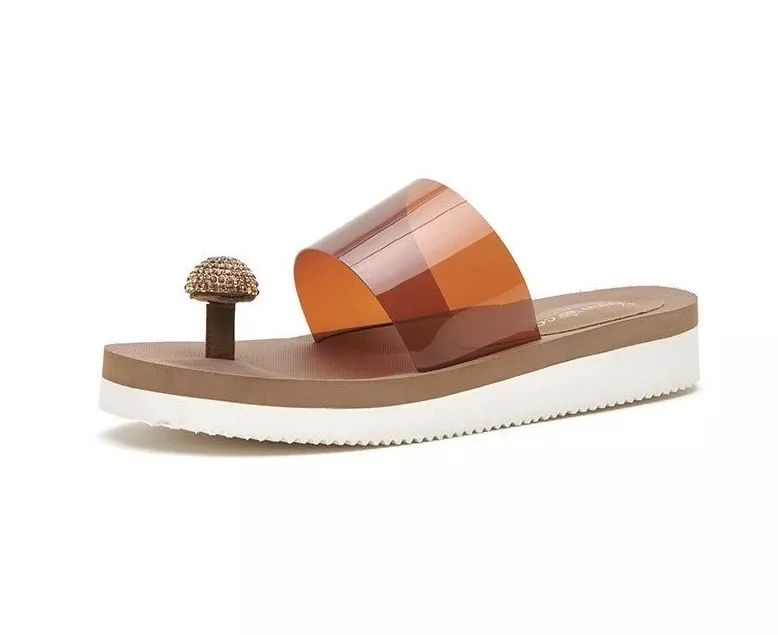 夏天跟裙子搭的凉拖,夏季凉拖配裙子百搭