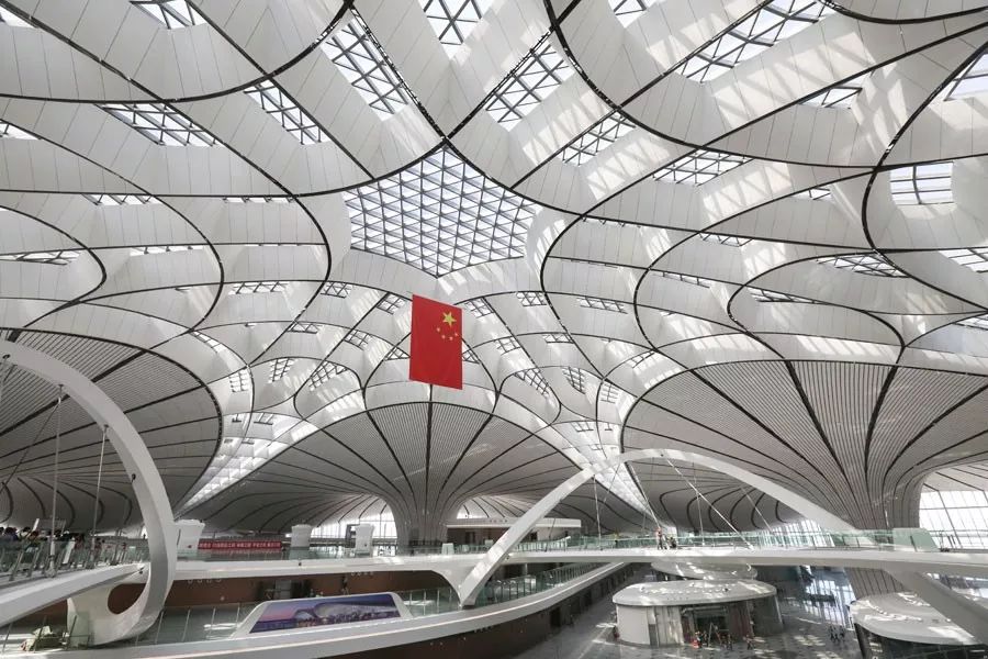 北京大兴机场被全球称赞,北京大兴国际航空机场