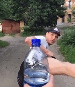 赵文卓挑战长风镖局踢瓶盖,瓶盖挑战卢靖姗