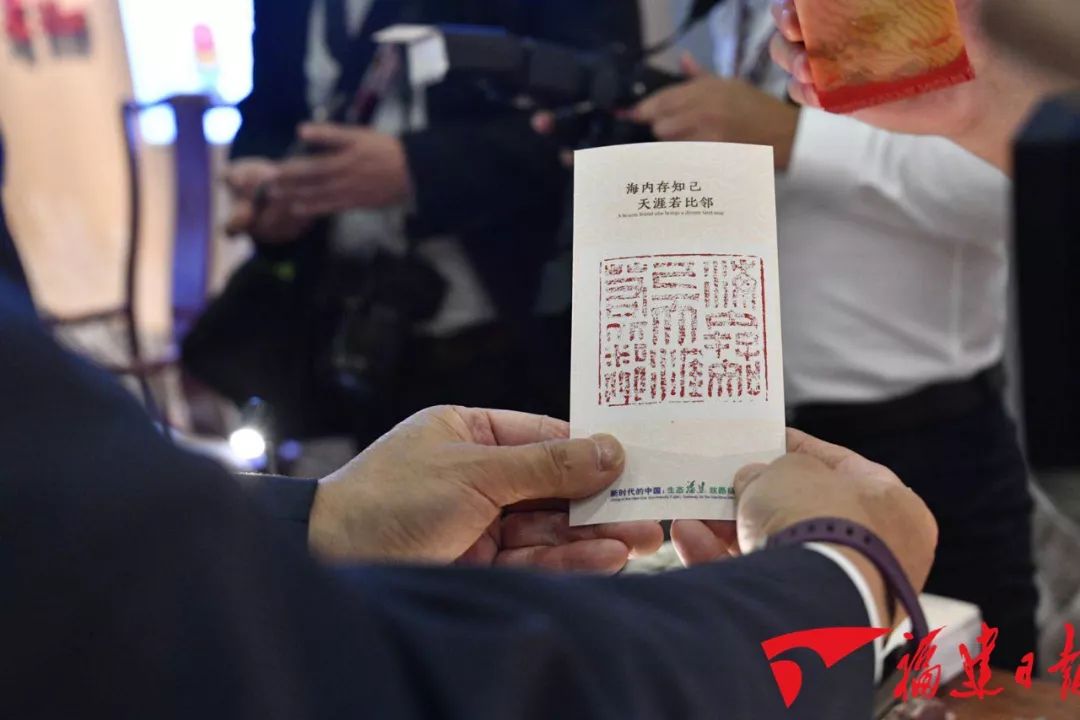 在外交部蓝厅,短短几小时,福建在全球圈粉无数