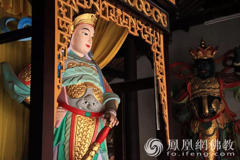 韦陀菩萨满背图,韦驮菩萨像功德