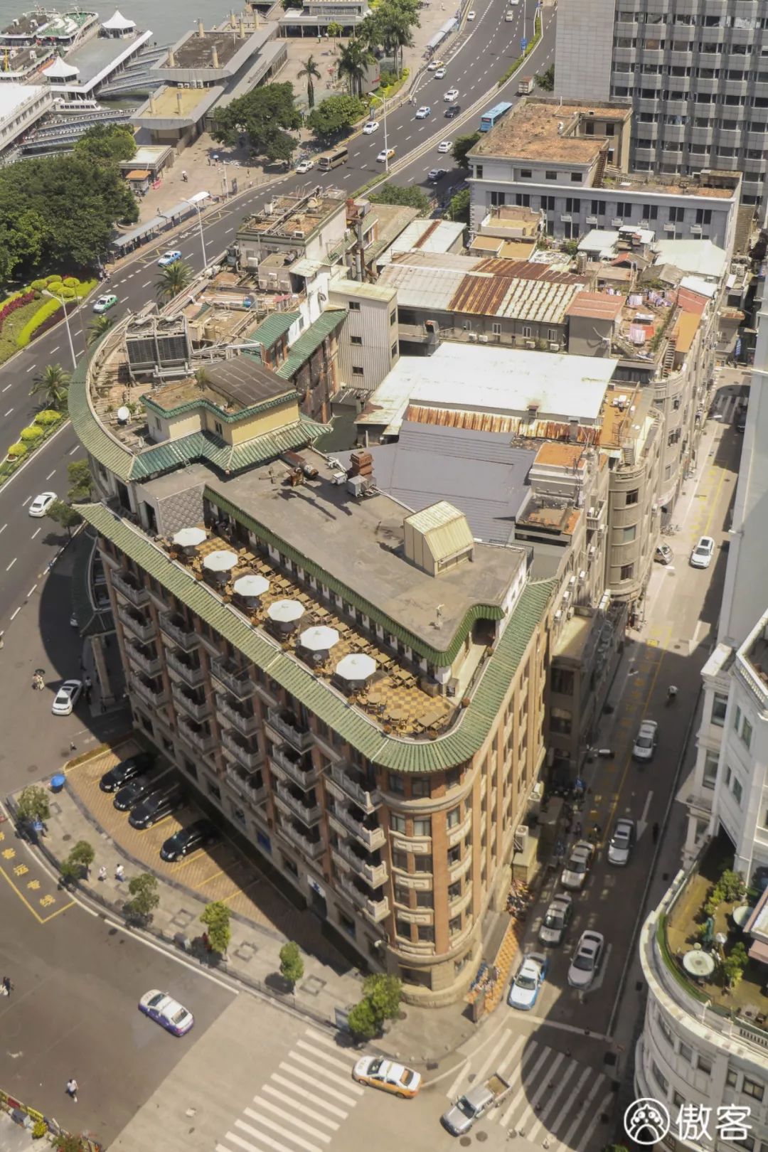 高空看厦门岛全景,厦门空中风景