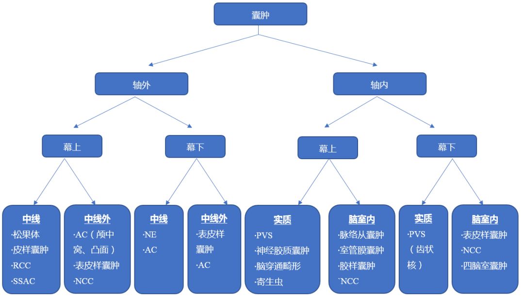 多图多表：带你识别颅内囊肿的影像学表现丨实战读片