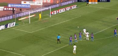 扎哈维富力首秀,扎哈维郑凯木进球