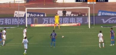 扎哈维富力首秀,扎哈维郑凯木进球
