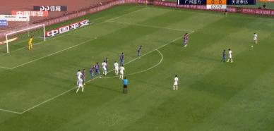 扎哈维富力首秀,扎哈维郑凯木进球