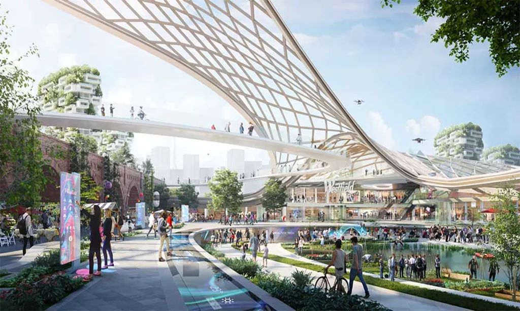 想知道2030年最值钱的购物中心什么样？全球商业地产老大URW搞了家AI服装店.....