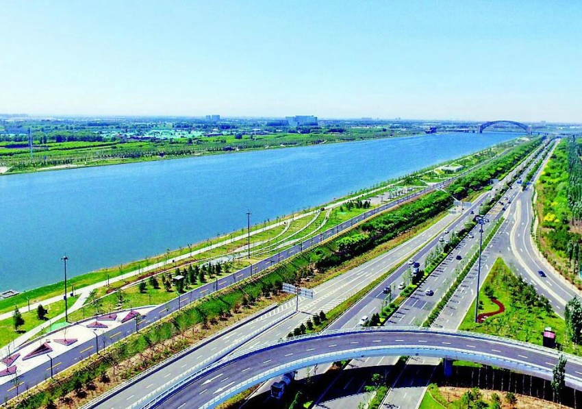 汾河生态文化景区,水多的旅游景点