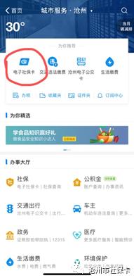 @沧州人忘带社保卡？手机支付宝就可使用电子社保卡！