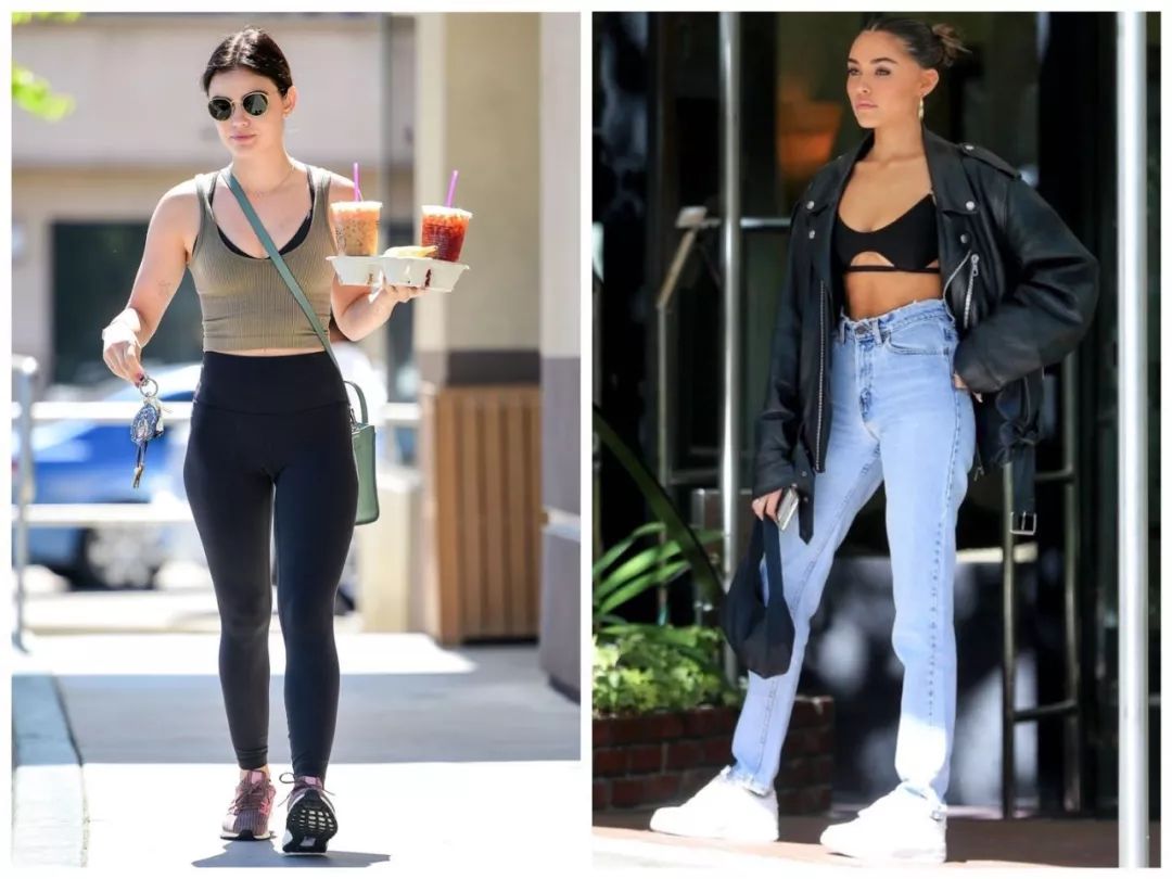 杨幂泫雅风,泫雅机场黑西服穿搭