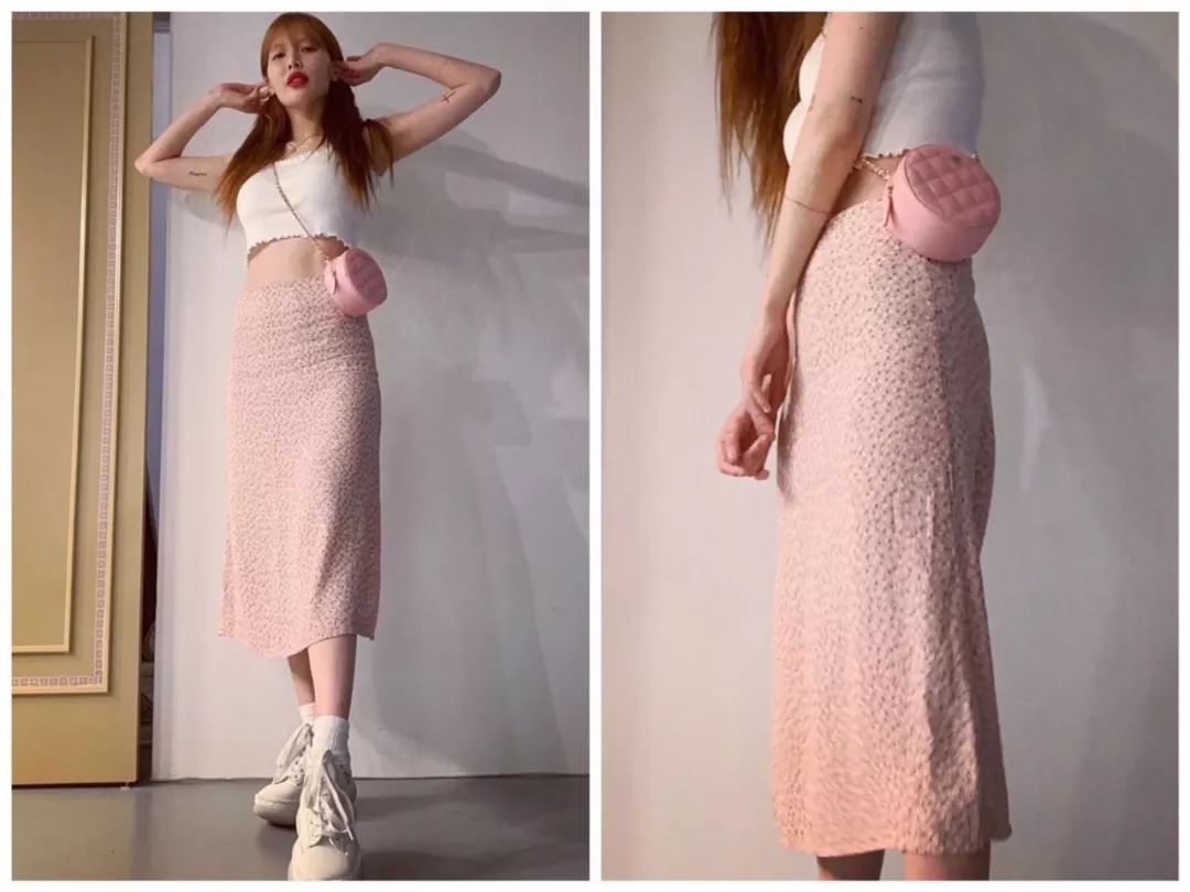 杨幂泫雅风,泫雅机场黑西服穿搭