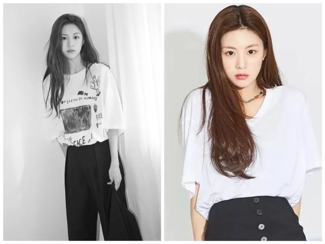 杨幂泫雅风,泫雅机场黑西服穿搭