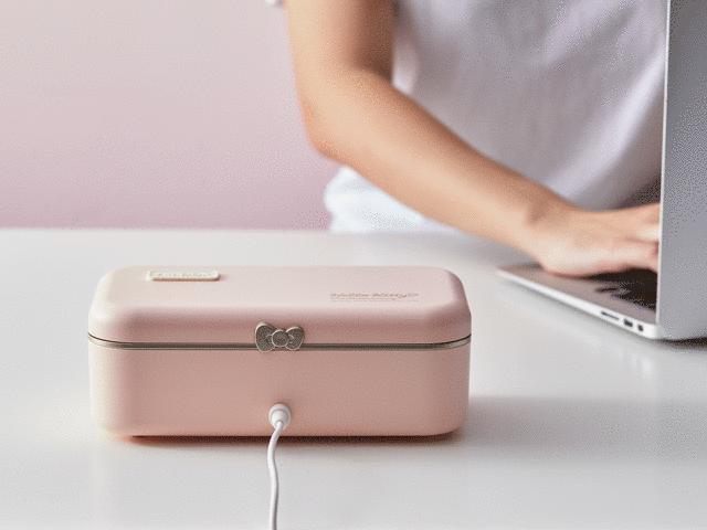 HelloKitty45周岁限定版！一只会自己热饭的便当盒｜吃货爱生活