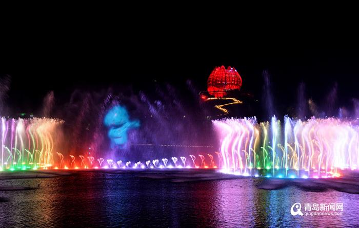 青岛世博园五一灯光秀时间表,青岛超炫灯光秀