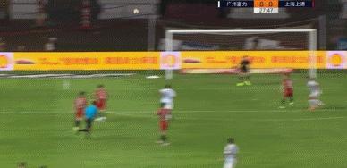 2016中超广州富力3:3上港,富力补时点球完整视频