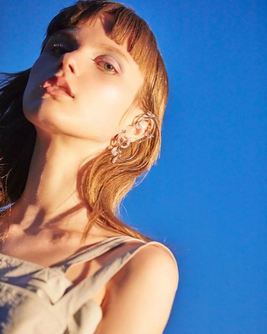 没有耳洞的明星是怎么戴耳环的,明星同款耳夹无耳洞