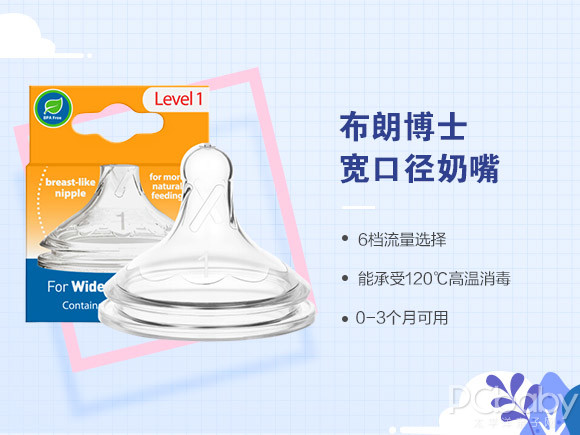 奶瓶奶嘴尺寸都是一样的吗,可以选择奶嘴头大小的奶瓶