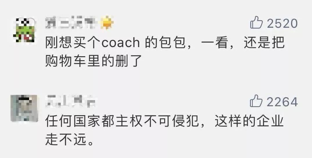 纪梵希蔻驰,蔻驰道歉事件