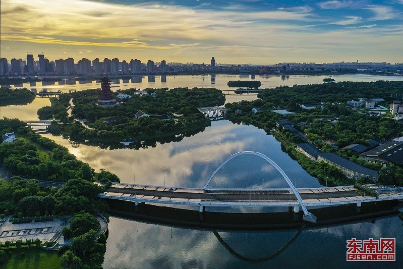 厦门鹭岛风景图,鹭岛全景