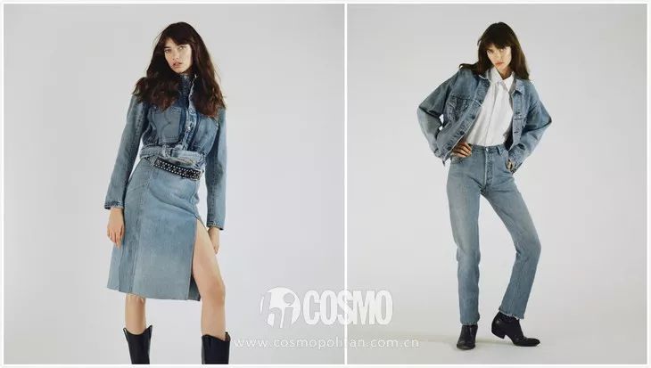 牛仔外套怎么搭配显瘦,落肩牛仔外套显人胖还是显瘦