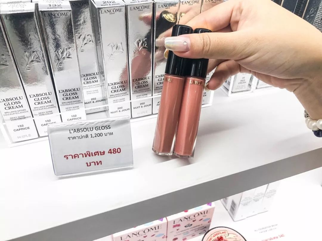 兰蔻200口红全球购,泰国买兰蔻口红