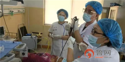 即墨一患者肿瘤堵住支气管“冷冻”技术救了她