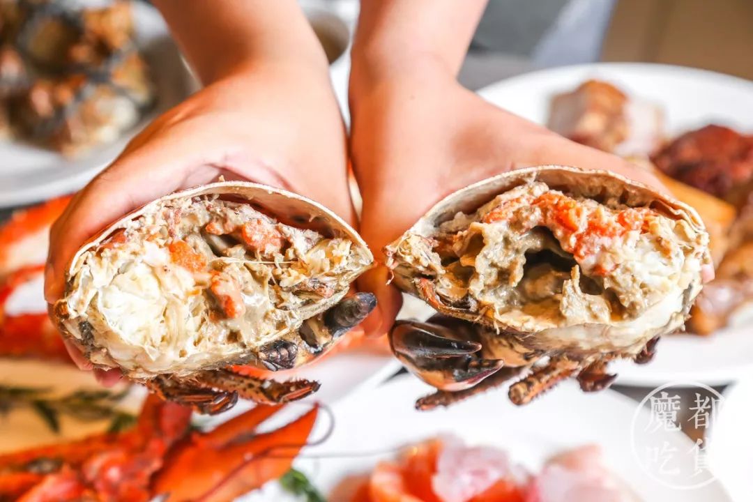 广州酒店大螃蟹帝王蟹,五星级酒店怎么吃大闸蟹