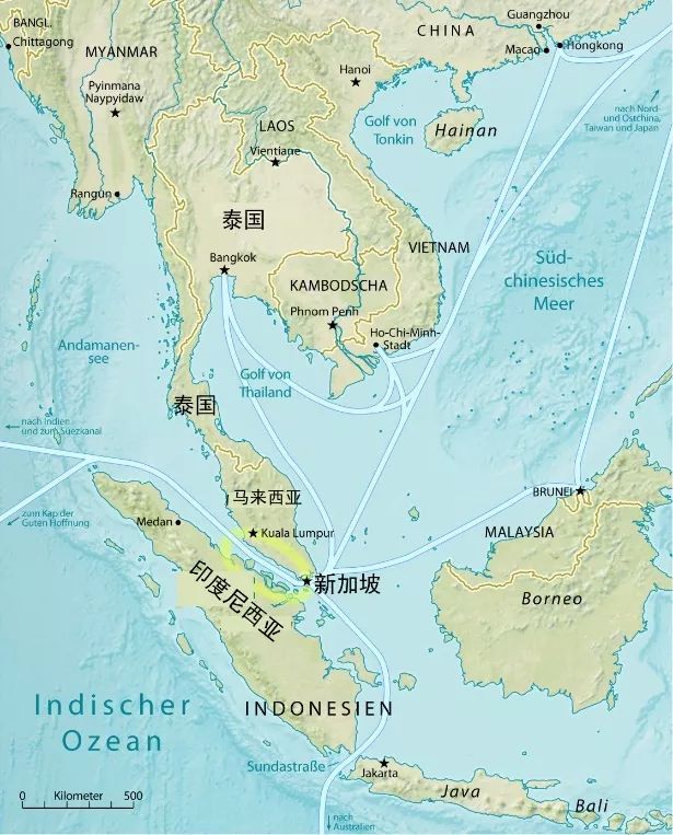 马六甲海峡是谁的海上生命线,马六甲海峡是日本的海上生命线吗