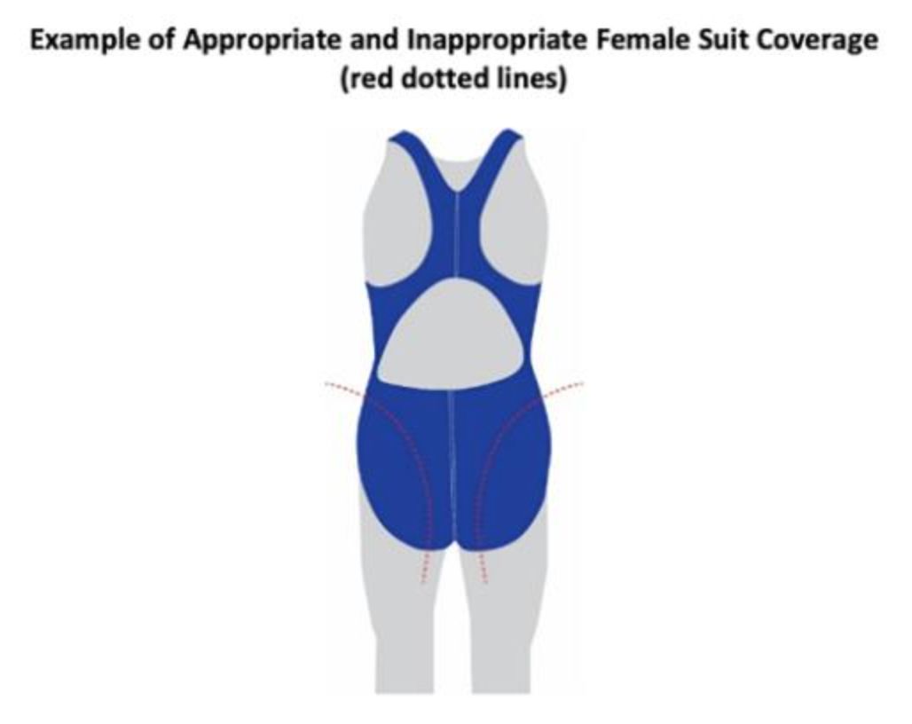 因泳衣太“暴露”，美国一高中生游泳选手，获胜却被取消资格