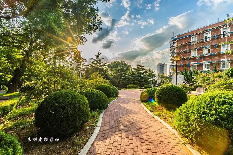 东财大学校园生活,东财校园实景图