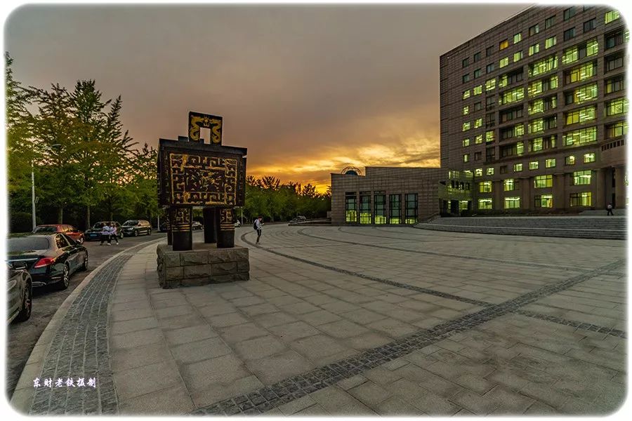 东财大学校园生活,东财校园实景图