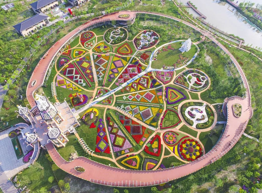 上海浦江郊野奇迹花园春季,上海浦江郊野公园奇迹花园10月