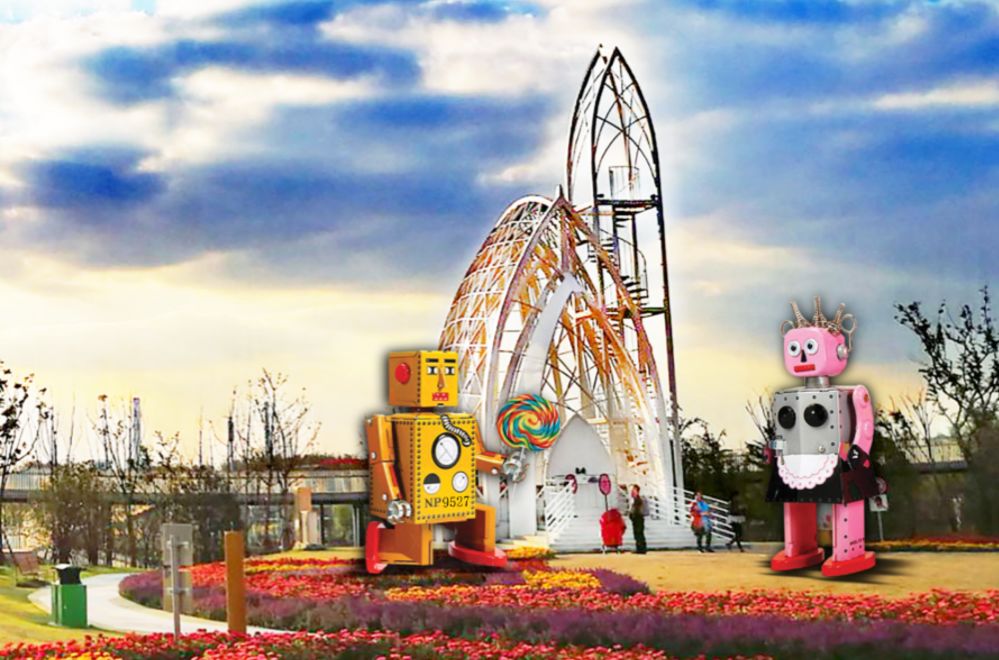 上海浦江郊野奇迹花园春季,上海浦江郊野公园奇迹花园10月