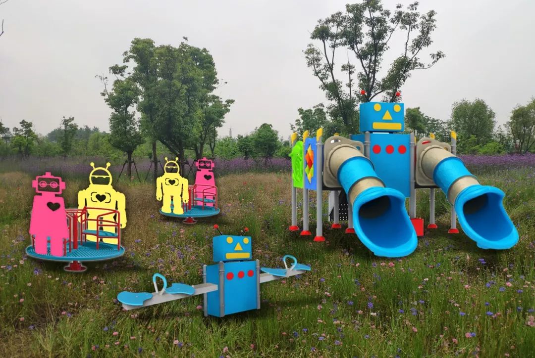 上海浦江郊野奇迹花园春季,上海浦江郊野公园奇迹花园10月