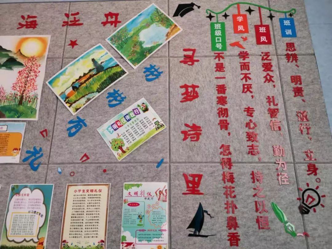小学二年级墙报主题,二年级布置班级文化墙手抄报