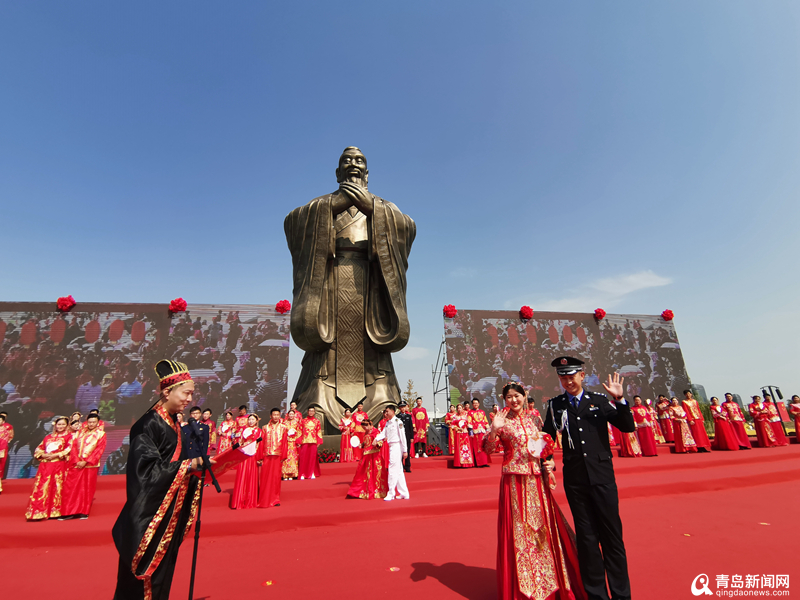 70对新人集体婚礼活动圆满完成,70对新人集体婚礼视频