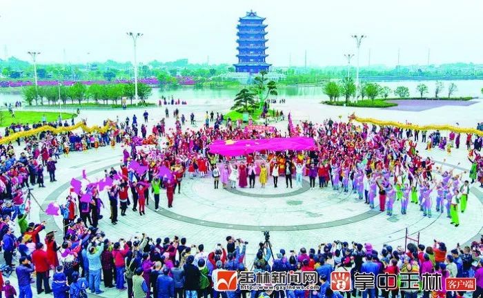 壮丽七十年奋力谱新篇,玉林奋进新征程