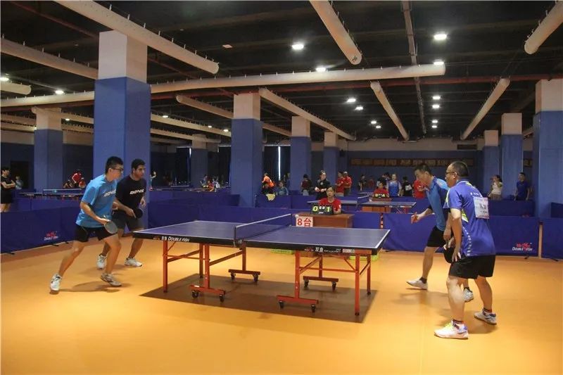 2023年白沙乒乓球杯比赛现场,迎国庆乒乓球友谊赛赛事名称